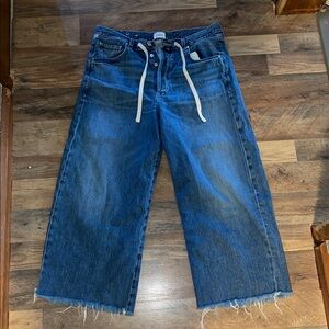 Citizens Of Humanity High Rise Button Fly Blue Denim Jeans size 32